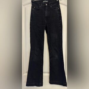 PRIMARK black flare jeans